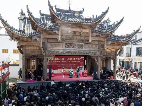新春走基层｜古戏台场场爆满！江西乐平“唱”出来的年味