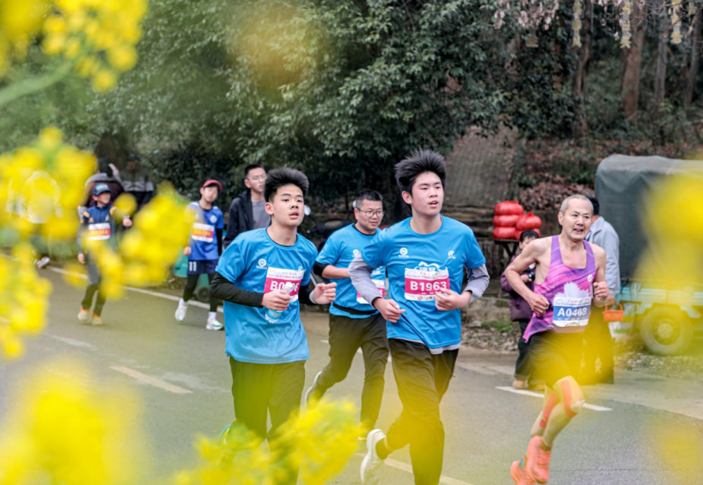 2026江西瑞昌第六届乡村花海健康跑开赛
